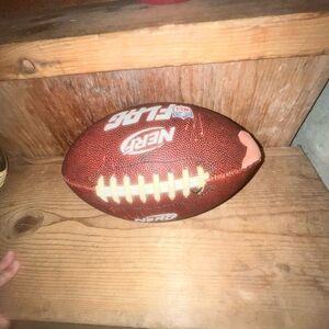 nfl flag nerf football size junior